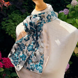 Heritage Teal Gold Bloom