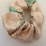 Elegance Mint Leaf Scrunchie