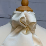 Children's Traditional Heritage Satin Cream - Ready Tied