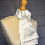 Traditional Satin Heritage White - Ready Tied