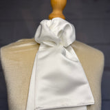 Traditional Satin Heritage White - Ready Tied