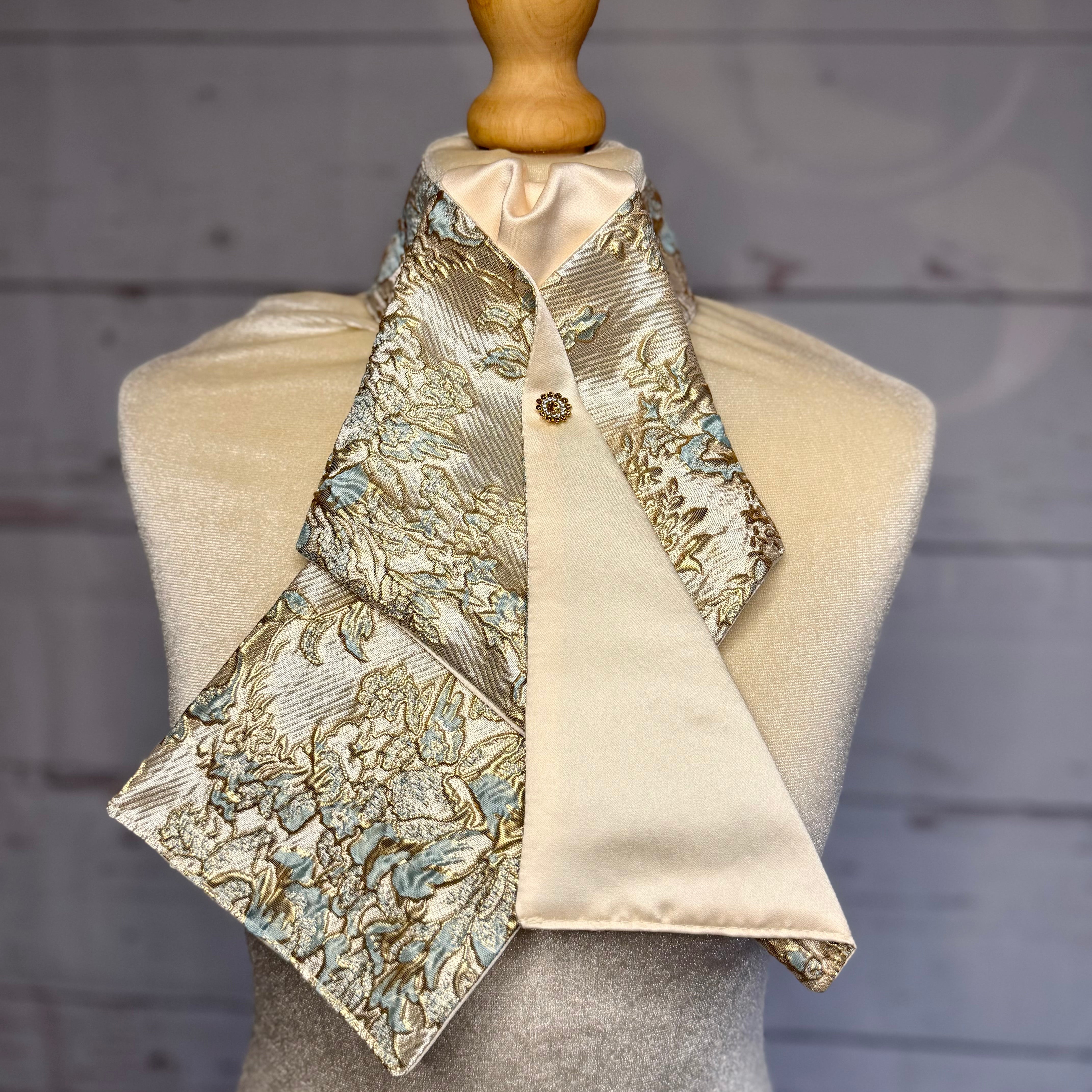 Classic Gold/Powder Blue - Ready Tied