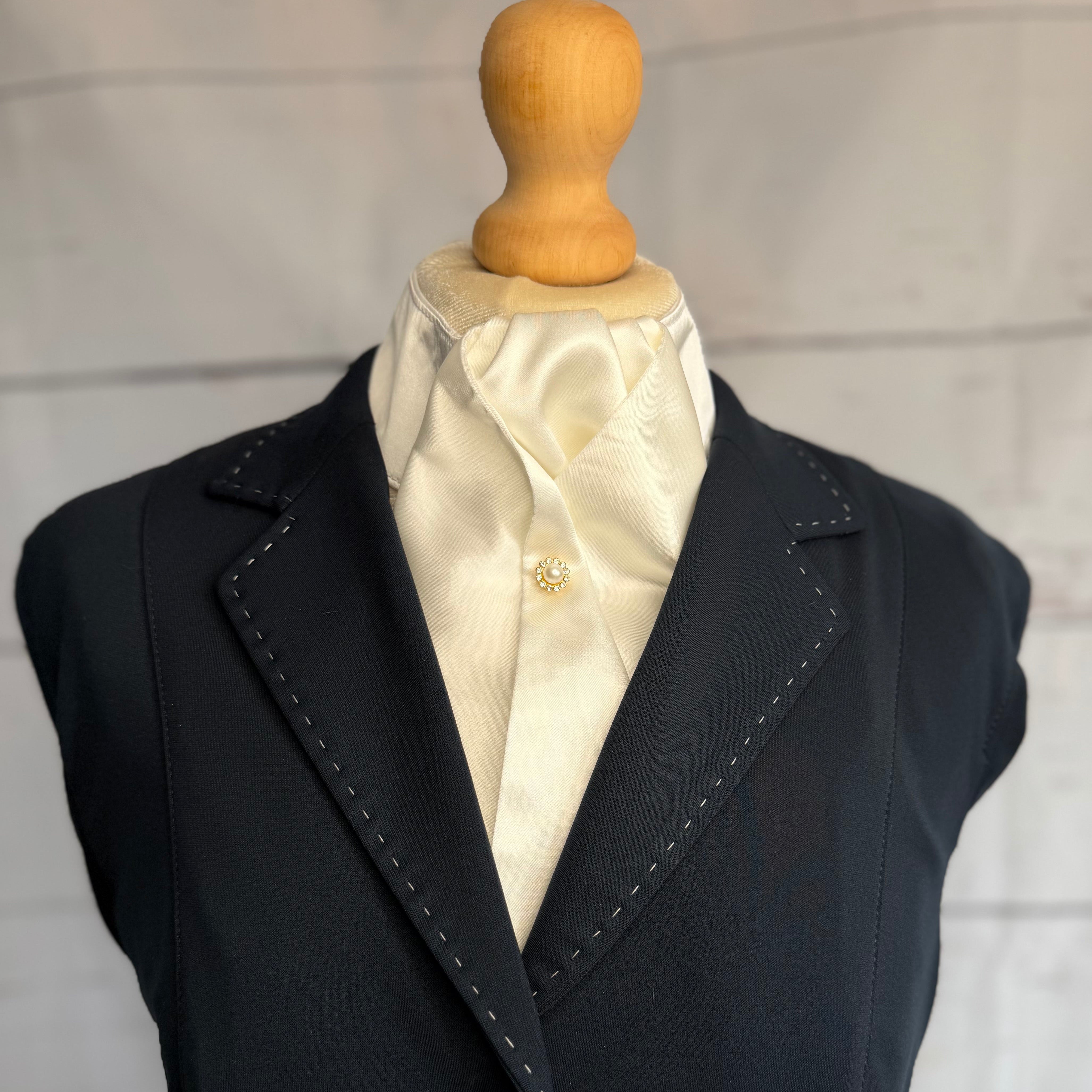 Classic Satin Ivory - Ready Tied