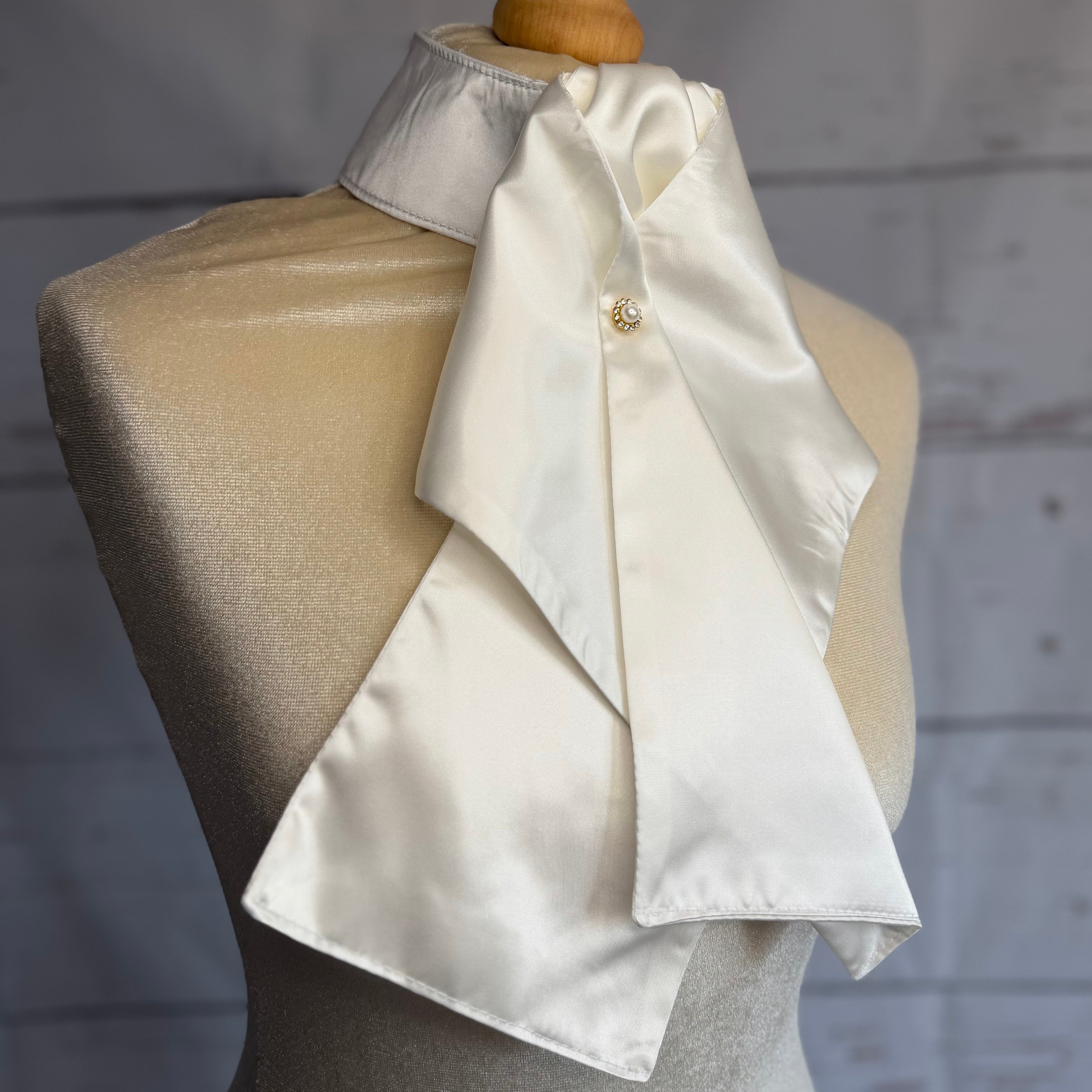 Classic Satin Ivory - Ready Tied