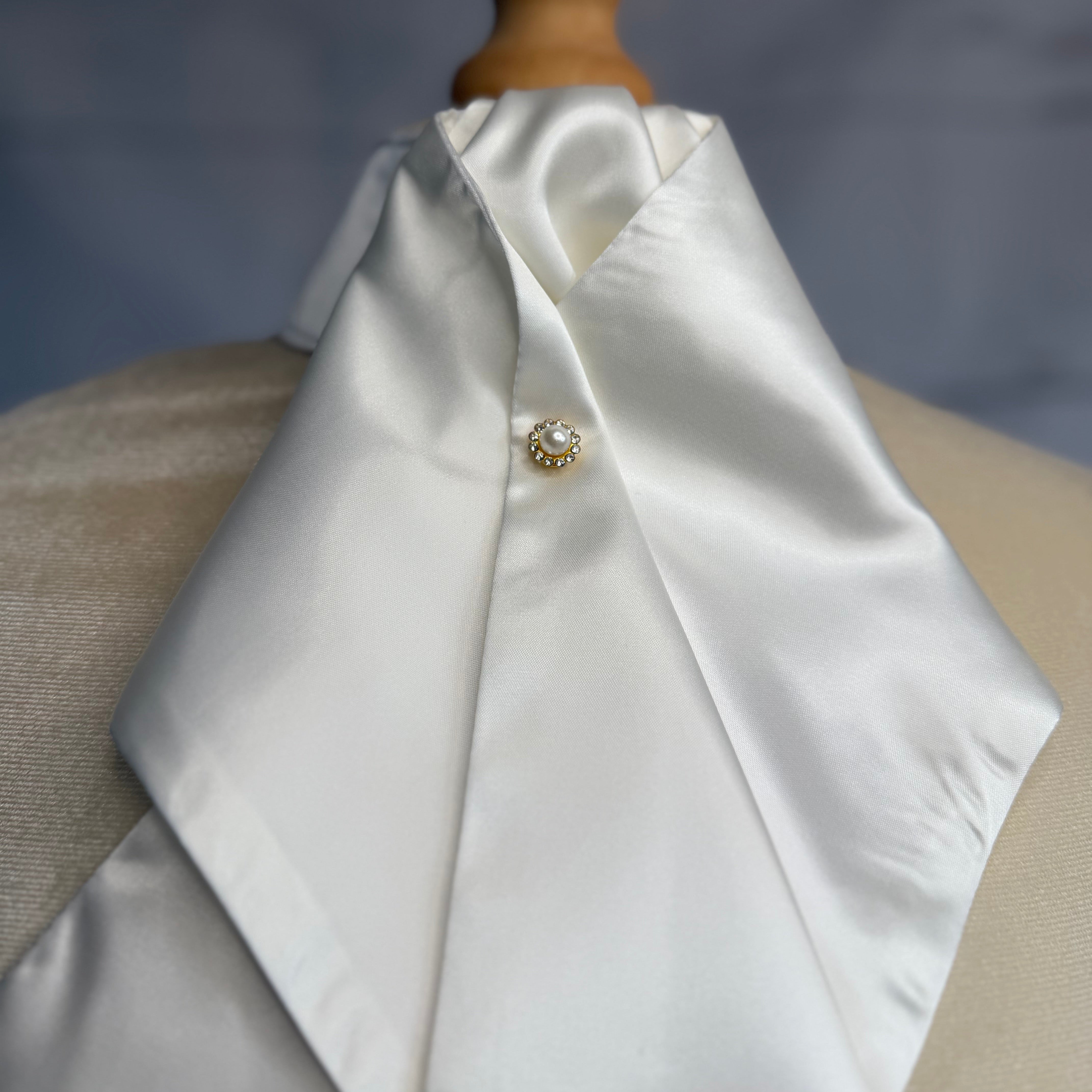 Classic Satin Ivory - Ready Tied