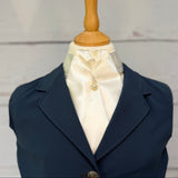Childrens Classic Satin Ivory - Ready Tied
